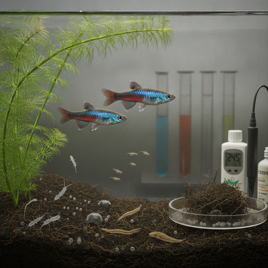 Como erradicar Hydras e Planárias de aquários de reprodução de killifish anuais brasileiros sem prejudicar ovos ou alevinos?