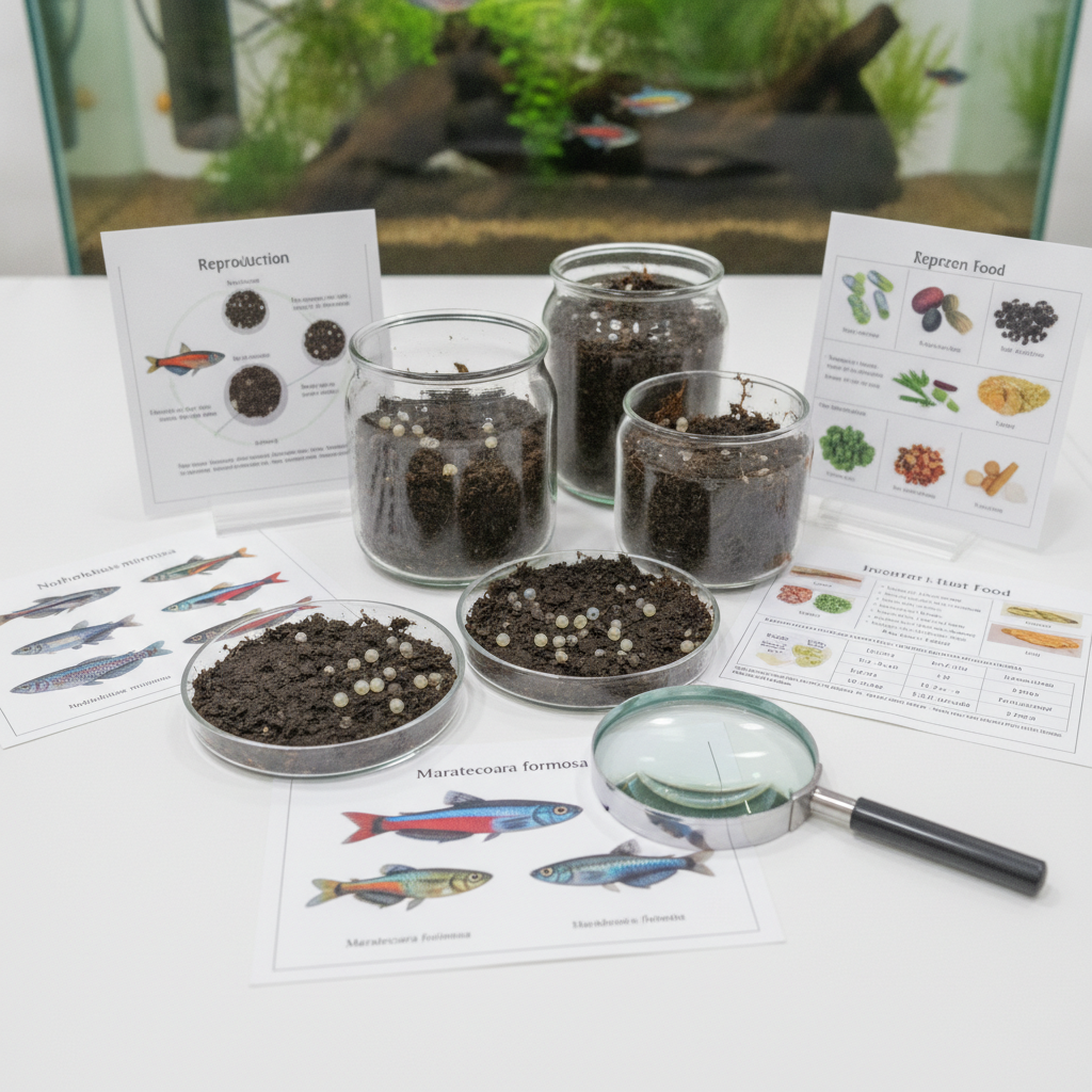 Técnicas avançadas de armazenamento de ovos de killifish anuais em turfa para prolongar a viabilidade e facilitar o intercâmbio