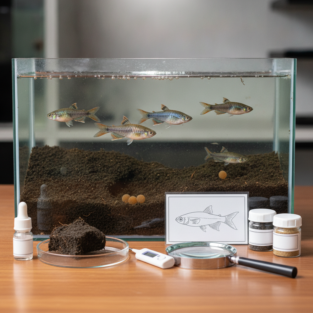 Controle de algas em aquários de desova de killifish anuais brasileiros: Métodos seguros para ovos e alevinos