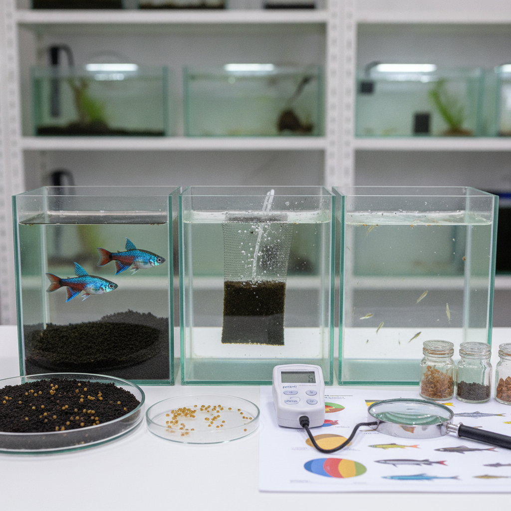 Como reutilizar turfa de desova de killifish anuais de forma segura para múltiplas posturas, mantendo a qualidade dos ovos