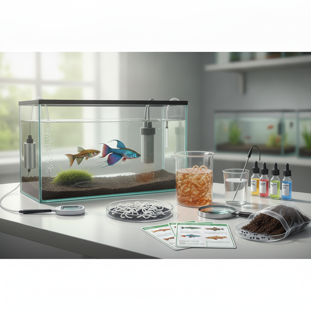 Como cultivar artêmia e microvermes para maximizar a postura e eclosão de ovos de killifish anuais