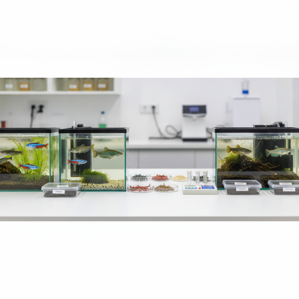 Como garantir o crescimento rápido e saudável de juvenis de killifish anuais brasileiros: alimentação e espaço ideais