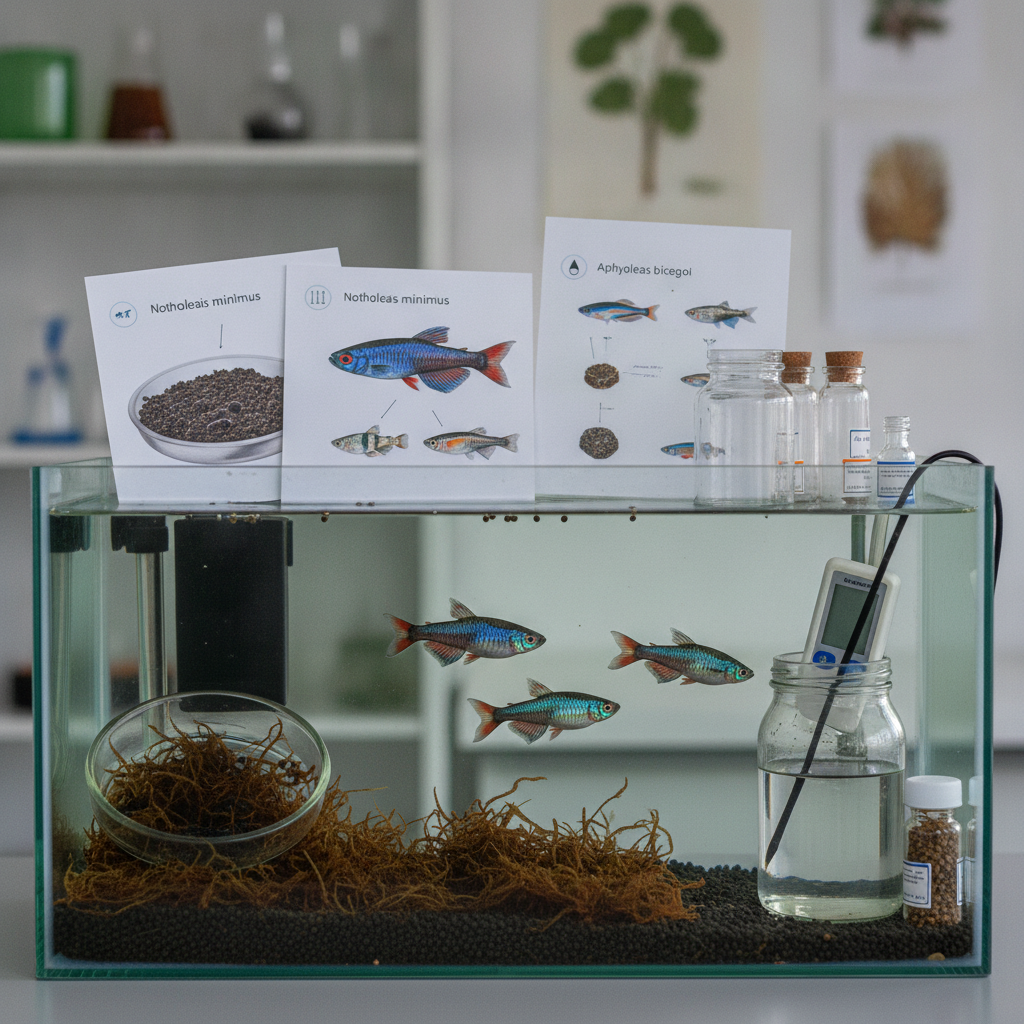 Como monitorar e ajustar a condutividade da água para otimizar a reprodução de killifish anuais do bioma Cerrado