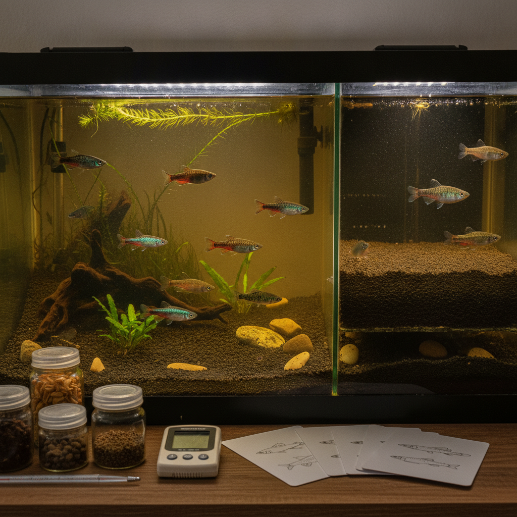 Como reduzir o estresse em killifish anuais brasileiros adultos para maximizar a reprodução e longevidade?