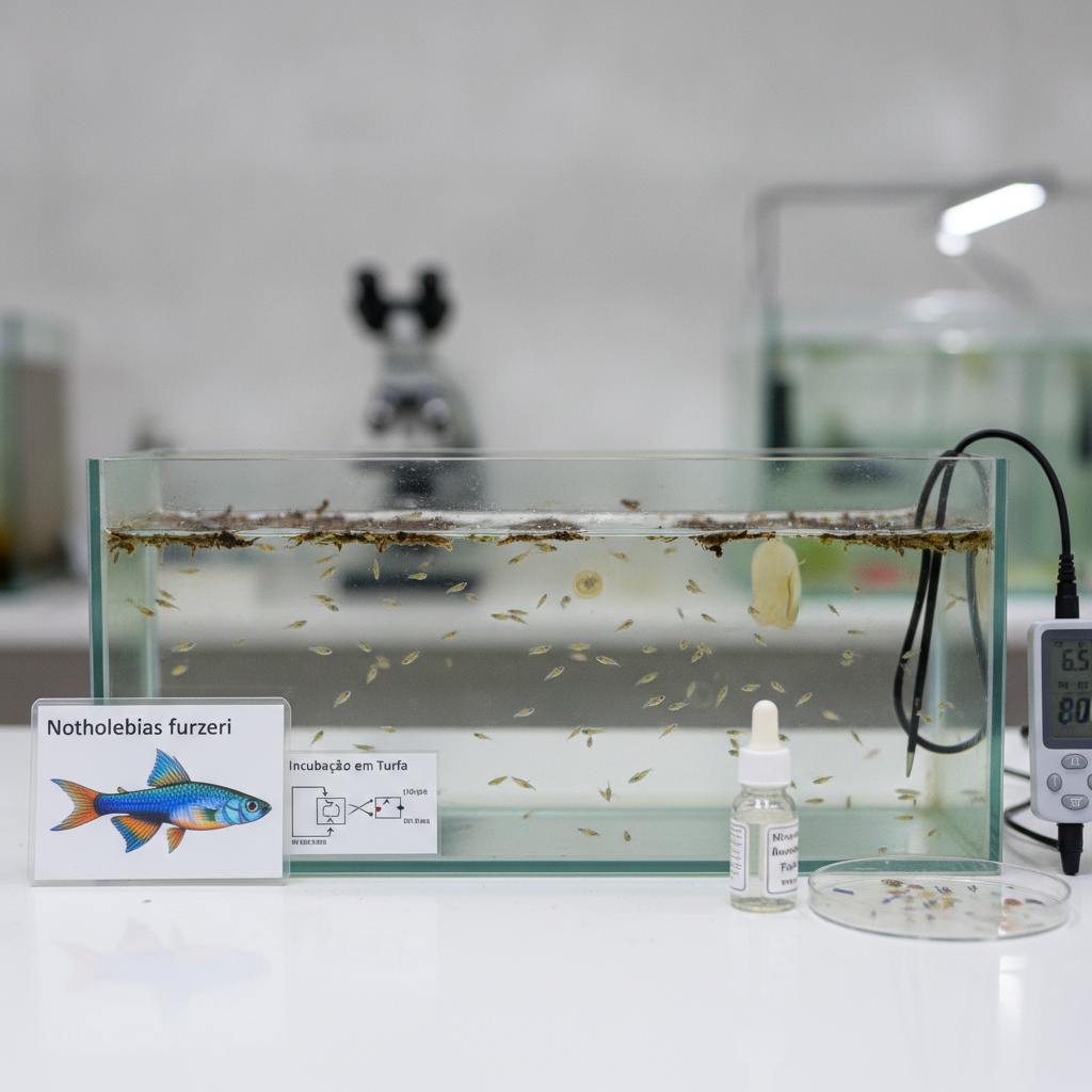 Como lidar com a mortalidade em massa de alevinos de killifish anuais brasileiros nas primeiras 48 horas após a eclosão?