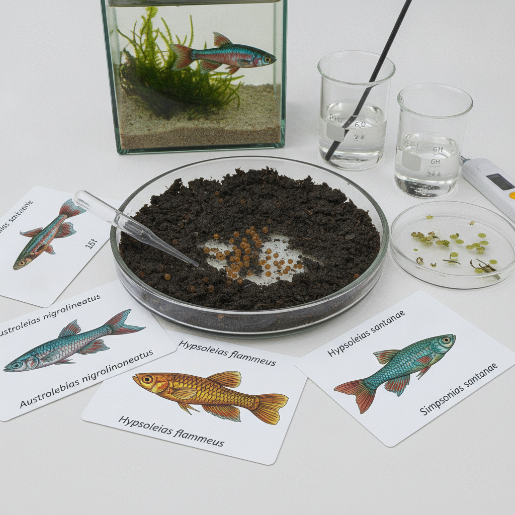 Como ajustar a duração da diapausa em ovos de killifish anuais para sincronizar eclosões e evitar perdas