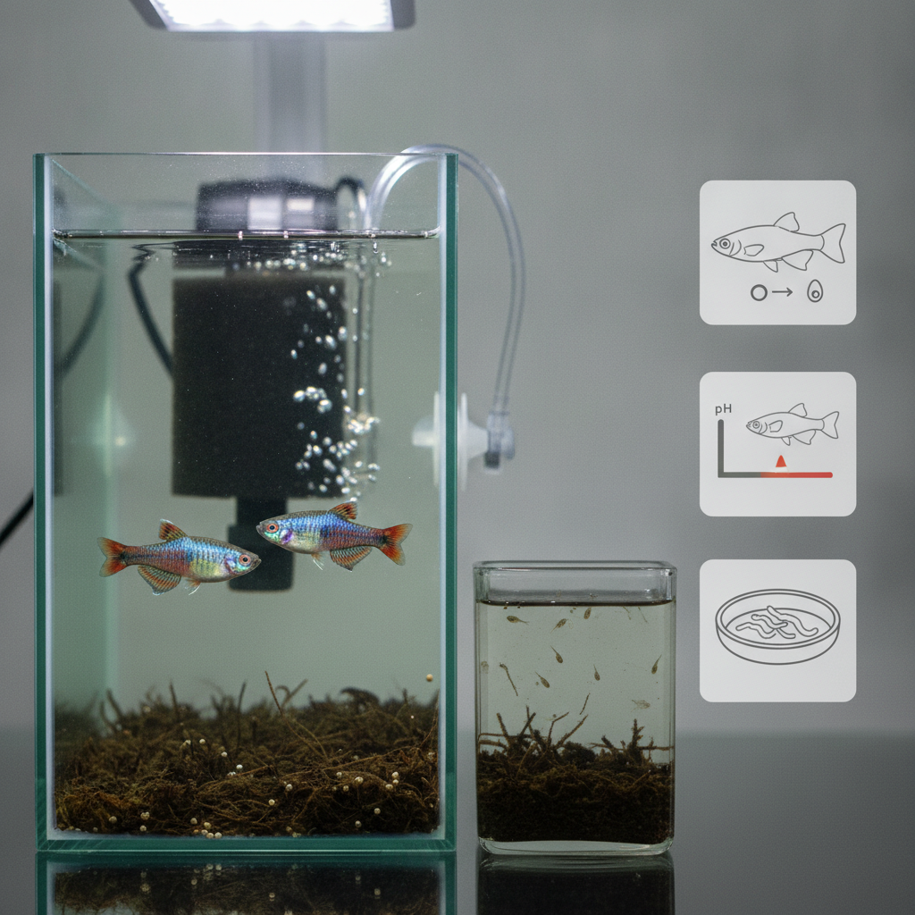 Qual o filtro ideal para aquários de desova de killifish anuais brasileiros para não prejudicar ovos e alevinos?